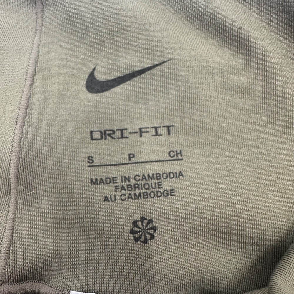 Nike Dri-FIT Move To Zero Leggings Women's Size Small Olive Green High Waisted - Picture 3 of 11